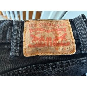 Levi's 550 Charcoal Men's Relaxed Jeans